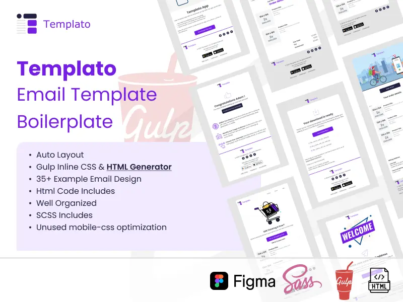 Templato email template boilerplate